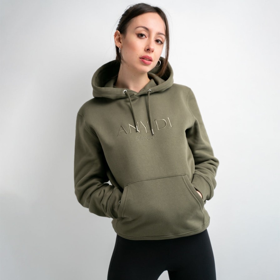 Freizeitkleidung JEDER DI München | Any In Hoodie Khaki